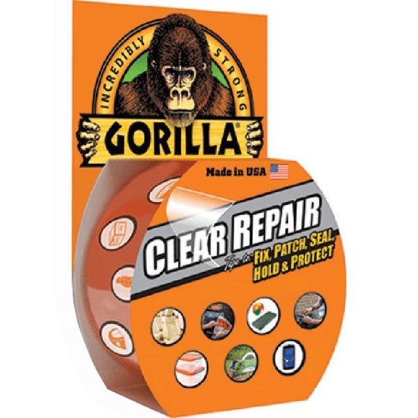 GORILLA CLEAR REPAIR TAPE 48MM X 8.2M