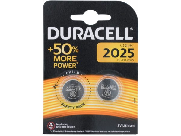 DURACELL 2025 CELL BATTERY
