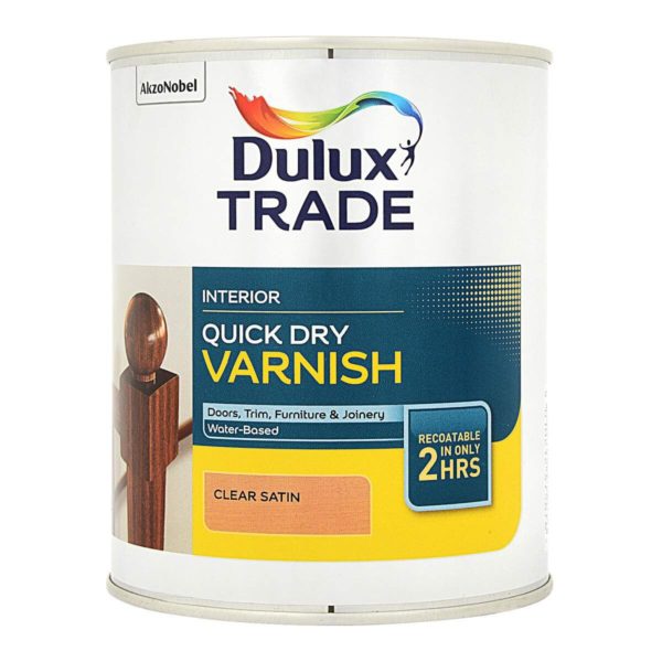 DULUX TRADE VARNISH SATIN 1L