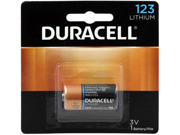 DURACELL 123 LITHIUM BATTERY