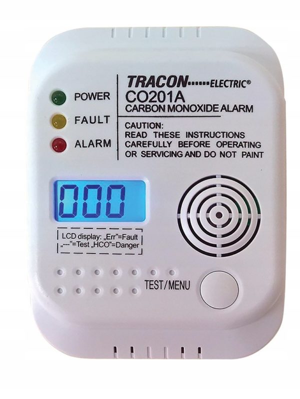 TR CARBON MONOXIDE ALARM