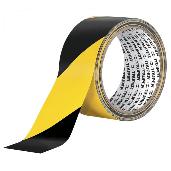 TRUPER WARNING TAPE YELLOW 18MM